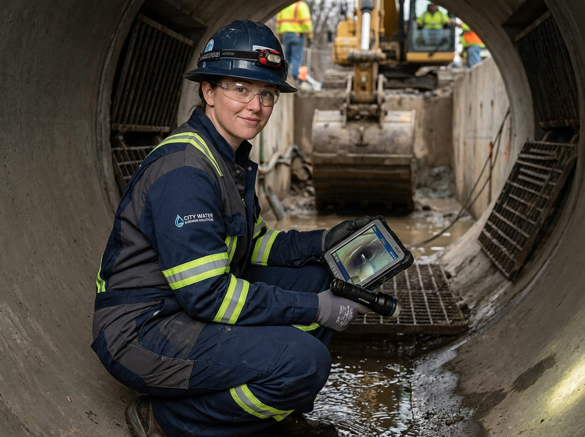 Sewer Line Inspection & Replacement in Collegedale
